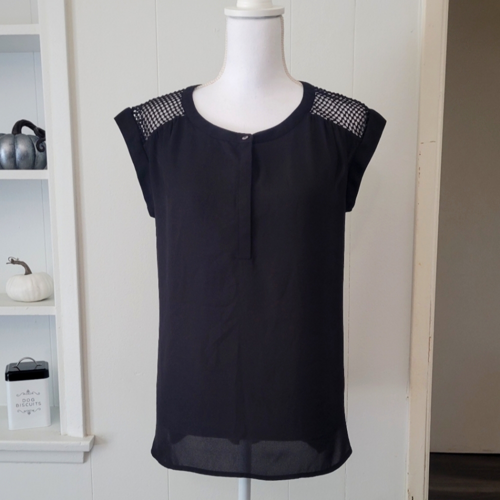 Daniel Rainn Stitch Fix Black Blouse